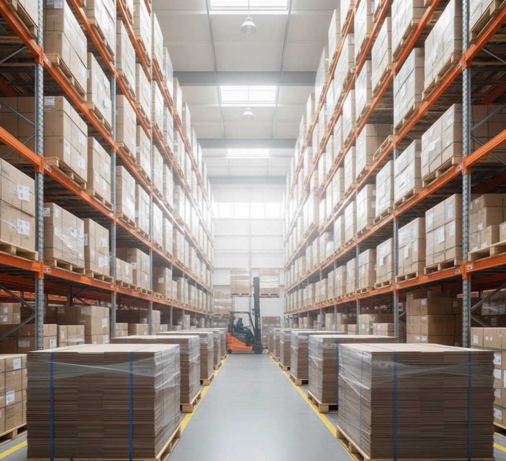 Warehouse background